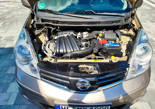 Nissan Note cena 22900 przebieg: 95069, rok produkcji 2011 z Przysucha małe 562